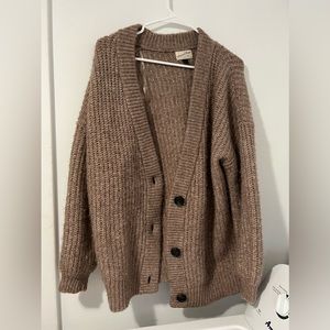 Universal Thread Brown Cardigan with Buttons